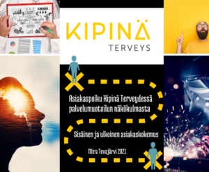 Mira Tevajärvi (Teva Design) suunnitteli Kipinä Terveyden asiakaslähtöiset työterveyspalvelupaketit, infograafit ja sopimuspohjat. Erottuva ja selkeä visuaalinen ilme tukee asiakkaita valinnoissa.