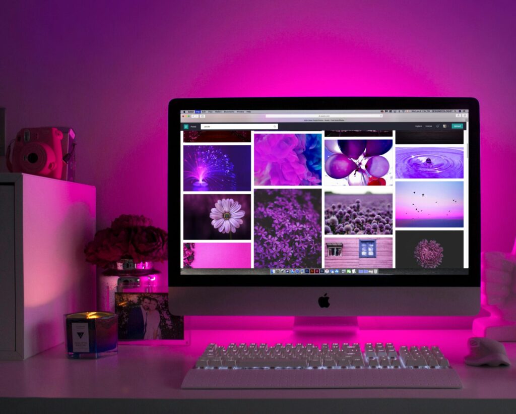 Modern desk setup with neon lighting and a desktop computer displaying colorful images. Teva Design, Teva Design graafinen suunnittelu, Teva Design markkinointiviestintä, Teva Design brändiuudistus, Teva Design visuaalinen suunnittelu, Teva Design yritysilme, Teva Design logo- ja brändisuunnittelu, Teva Design painotuotteet, Teva Design liikelahjat, Teva Design ajoneuvoteippaus, Teva Design liiketeippaus, Teva Design messuosastojen suunnittelu, Teva Design uutiskirjeiden suunnittelu, Teva Design teollinen muotoilu, Teva Design mainosmateriaalit, Teva Design yritysilmeen kehitys, Teva Design some-markkinointi, Teva Design painopalvelut, Teva Design visuaalinen markkinointi, Teva Design graafinen tuotanto, Teva Design typografia, Teva Design esitteet ja flyerit, Teva Design visuaalinen identiteetti, Teva Design pakkaussuunnittelu, Teva Design messumateriaalit, Teva Design yritysilmeen päivitys, Teva Design mainosmateriaalien suunnittelu, Teva Design brändistrategia, Teva Design verkkosivujen visuaalinen suunnittelu, Mira Tevajärvi, Mira Tevajärvi graafinen suunnittelija, Mira Tevajärvi markkinointiviestintä, Mira Tevajärvi brändiuudistus, Mira Tevajärvi visuaalinen suunnittelu, Mira Tevajärvi yritysilme, Mira Tevajärvi logo- ja brändisuunnittelu, Mira Tevajärvi painotuotteet, Mira Tevajärvi liikelahjat, Mira Tevajärvi ajoneuvoteippaus, Mira Tevajärvi liiketeippaus, Mira Tevajärvi messuosastojen suunnittelu, Mira Tevajärvi uutiskirjeiden suunnittelu, Mira Tevajärvi teollinen muotoilu, Mira Tevajärvi mainosmateriaalit, Mira Tevajärvi yritysilmeen kehitys, Mira Tevajärvi typografia, Mira Tevajärvi somemarkkinointi, Mira Tevajärvi painopalvelut, Mira Tevajärvi visuaalinen markkinointi, Mira Tevajärvi graafinen tuotanto, Mira Tevajärvi esitteet ja flyerit, Mira Tevajärvi visuaalinen identiteetti, Mira Tevajärvi pakkaussuunnittelu, Mira Tevajärvi messumateriaalit, Mira Tevajärvi yritysilmeen päivitys, Mira Tevajärvi mainosmateriaalien suunnittelu, Mira Tevajärvi brändistrategia, Mira Tevajärvi verkkosivujen visuaalinen suunnittelu, Graafinen suunnittelu yrityksille ja yrittäjille, Markkinointiviestintä ja visuaalinen brändäys, Brändiuudistus ja yritysilmeen kehittäminen, Painotuotteet, teippaukset ja visuaaliset materiaalit, Ajoneuvoteippaukset ja liiketeippaukset yrityksille, Messuosastojen visuaalinen suunnittelu ja toteutus, Yritysilmeen ja logon suunnittelu alusta loppuun, Liikelahjojen graafinen suunnittelu ja toteutus, Uutiskirjeiden ja markkinointimateriaalien suunnittelu, Visuaalinen ilme ja markkinoinnin kokonaisratkaisut, Miten uudistaa yrityksen brändi ja visuaalinen ilme?, Ammattitaitoinen graafinen suunnittelu ja markkinointiviestintä, Yritykselle sopiva logo ja brändisuunnittelu, Painotuotteet ja teippaukset yrityksille – kaikki yhdestä paikasta, Markkinointimateriaalien suunnittelu pienille ja suurille yrityksille, Näyttävät messuosastot ja visuaaliset ilmeet tapahtumiin, Brändin rakentaminen ja kehitys, Yrityksen graafinen ilme ja identiteetti, Logosunnittelu ja brändin visuaalinen ilme, Printtimainonta ja digitaalinen markkinointi, Yrityksen mainosmateriaalit ja kampanjasuunnittelu, Some-sisällöntuotanto ja visuaalinen markkinointi, Painopalvelut ja suurkuvatulosteet, Messuständien ja esittelymateriaalien suunnittelu, Teollinen muotoilu ja visuaalinen design, Luova suunnittelu ja brändistrategia.